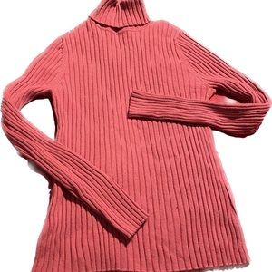 Pink Old Navy Ribbed Turtle Neck Medium